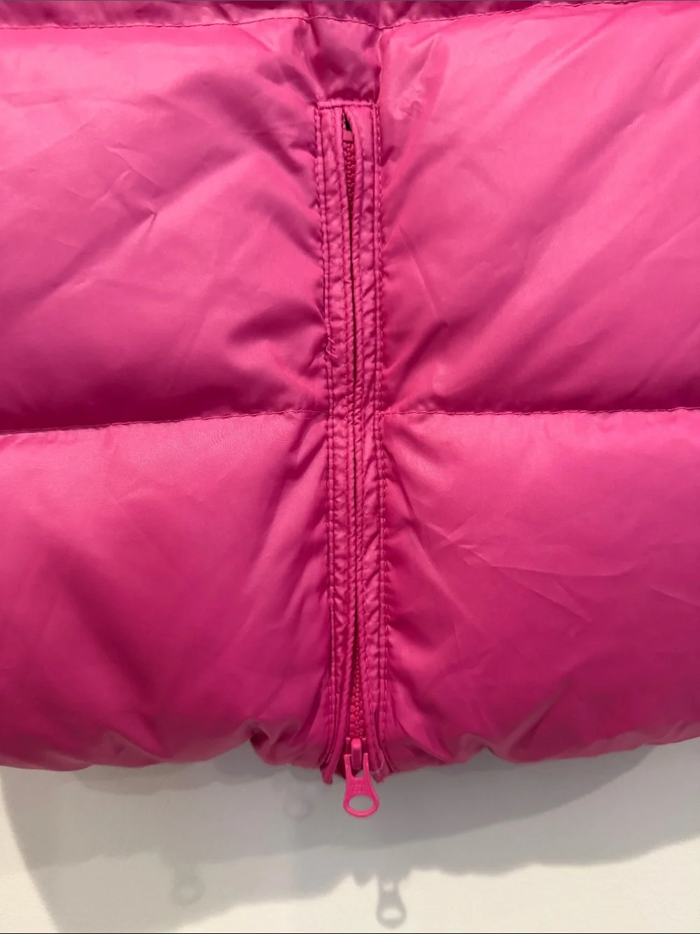 GAP Hot Pink Puffer Sleep Sack with Hood